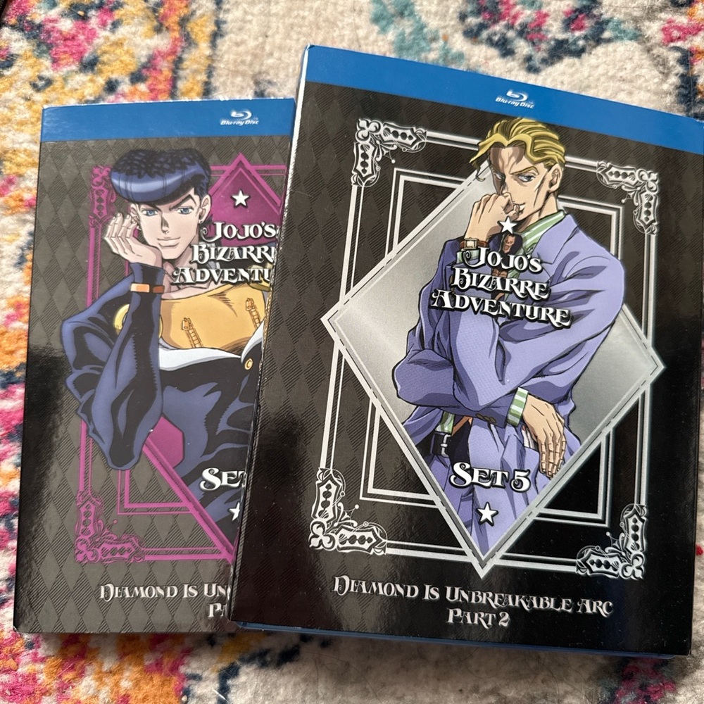 JoJo's Bizarre Adventure Blu-ray Set 3 and 5